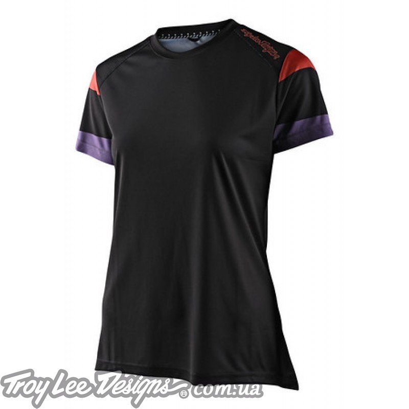 Джерсі TLD WMNS LILIUM SS JERSEY [RUGBY BLACK]